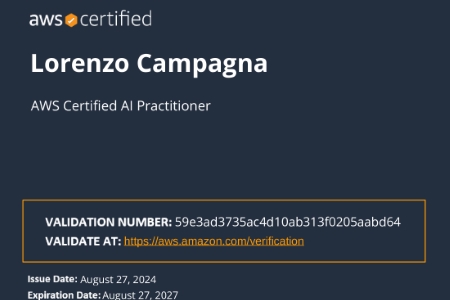 Certificazione AWS AI Practitioner
